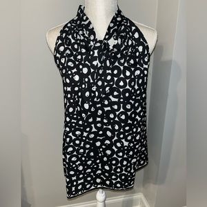 Max‎ Studio black and white blouse - NWT - small NEW